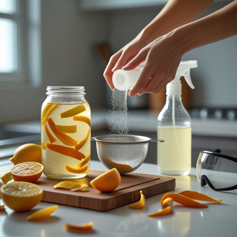 Domowe ekologiczne środki do odtłuszczania z resztek kuchennych – poradnik z kilkoma przepisami